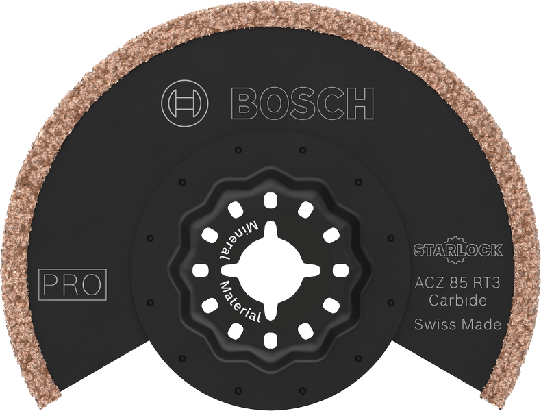 Полотно Bosch Pro ACZ 85 RT3 для удаления затирки, 85×2,5 мм, 10 шт.