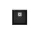 Кухонна мийка Quadron HQD4242U7-BS David 40 - матовий чорний/сталь