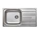 Кухонна мийка Deante Xylo ZEX 3113 сталь - вбудовується в стільницю, крило для сушіння