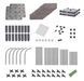 Ящик для вирощування рослин з аркою Grow Round Set 84x42x180 см Cultivo
