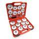 Набір знімачів масляних фільтрів 23 од. KD10501