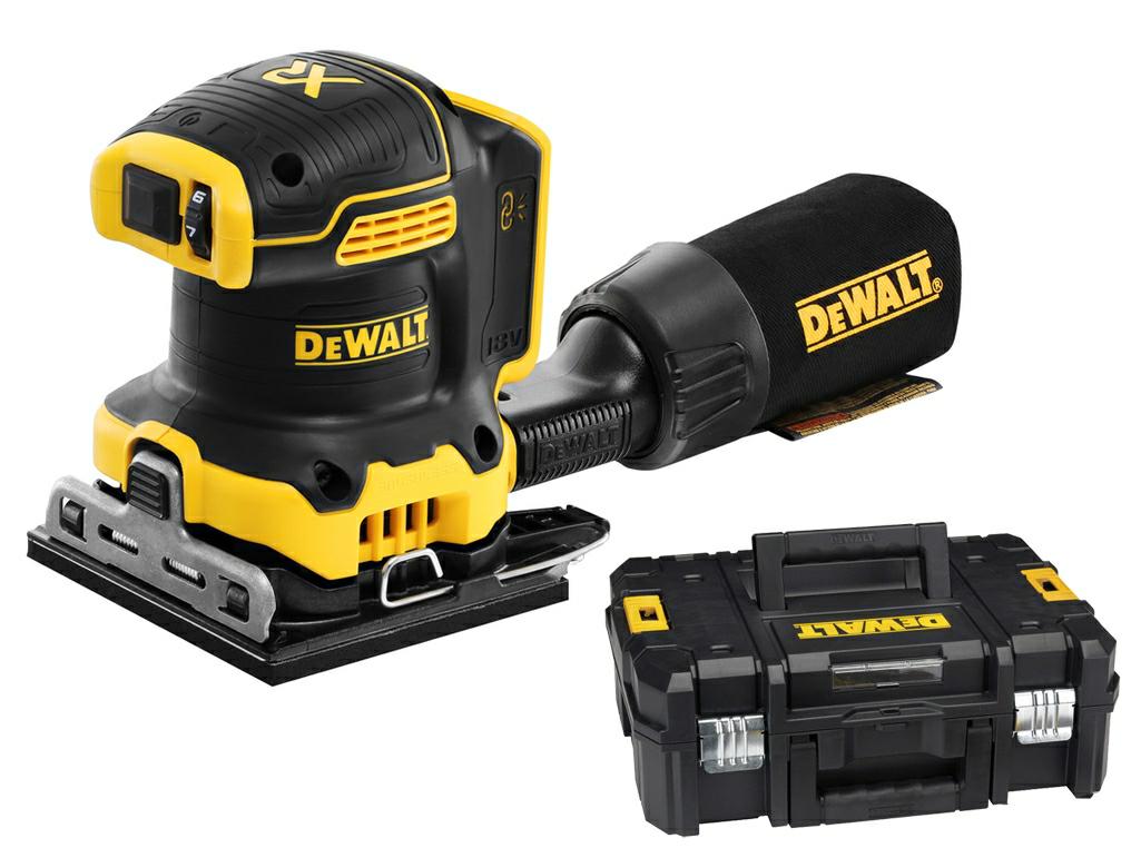 Шлифмашина осциллирующая DEWALT DCW200NT 18V, без аккумулятора и зарядного