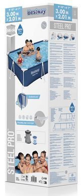 Прямокутний каркасний басейн Bestway 56411