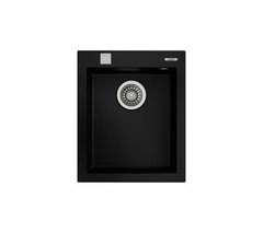 Кухонна мийка Teka FORSQUARE 34.40 TG чорний - граніт, вбудовується в стільницю