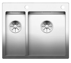Кухонна мийка вбудована в стільницю Blanco CLARON 340/180-IF/A 521647 сталь