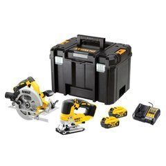 DEWALT НАБІР COMBO 18V DCK2012P2T (DCS570, DCS334) 2x5,0Ah