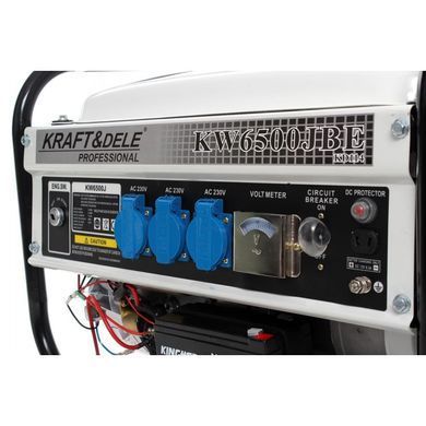 Генератор 2500 Вт 12 / 230 В Kraft&Dele KD114
