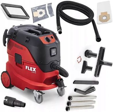 Промышленный пылесос безмешковый 42 л 1400 Вт класс L Flex S44LAC Flex