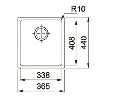 Кухонная мойка Franke Sirius SID 110-34 - полярная белизна