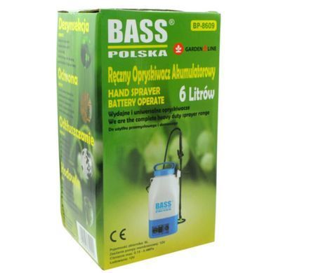 Акумуляторний обприскувач 6 л Bass Polska 8609