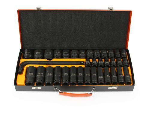 Набор торцевых ключей 1/2" 35 шт. шестигранник BJC /8-32мм/ Mar-Pol M58234