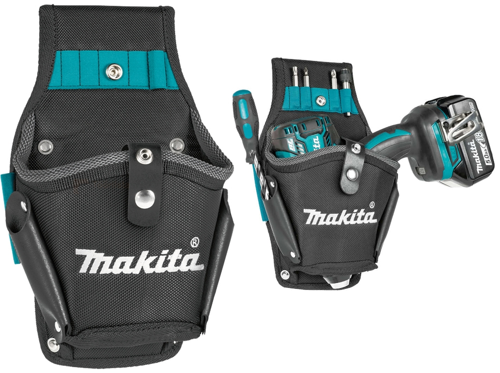 Кобура для шуруповерта Makita на пояс, кожаная, для правшей и левшей