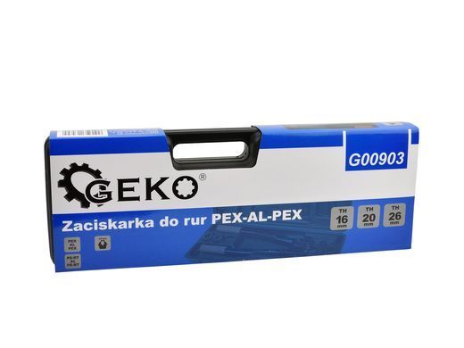 Інструмент для обтиску труб PEX-AL-PEX і PERT-AL-PERT Geko G00903