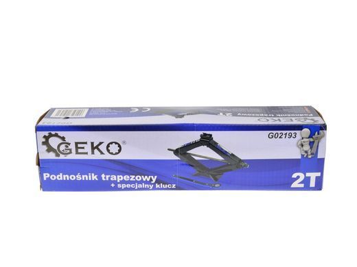 Трапециевидный домкрат 2 т Geko G02193