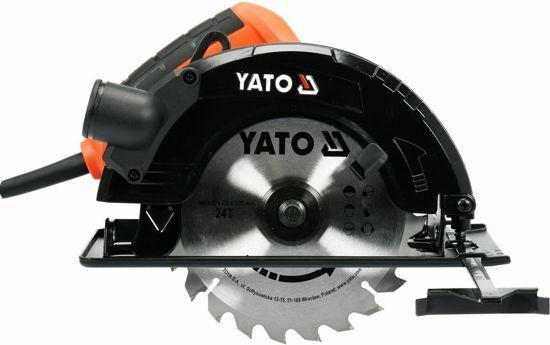 YATO ПИЛКА ДИСКОВА 185мм 1500Вт