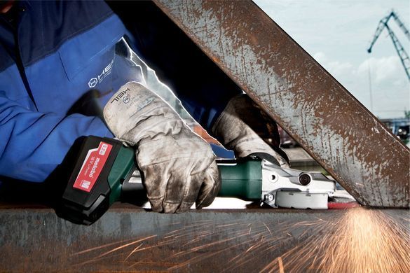 Акумуляторна болгарка Metabo WF 18 LTX 125 Quick MetaBox 601306840, без акумулятора та зарядного пристрою