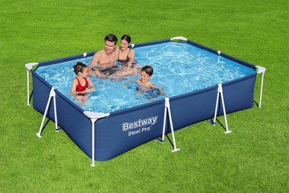 Прямокутний каркасний басейн Bestway 56411