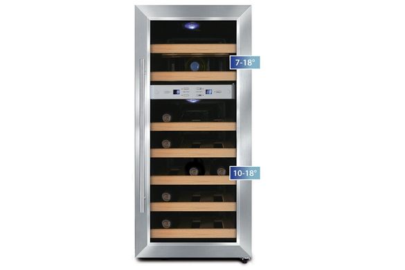 Винний холодильник CASO WineDuett 21