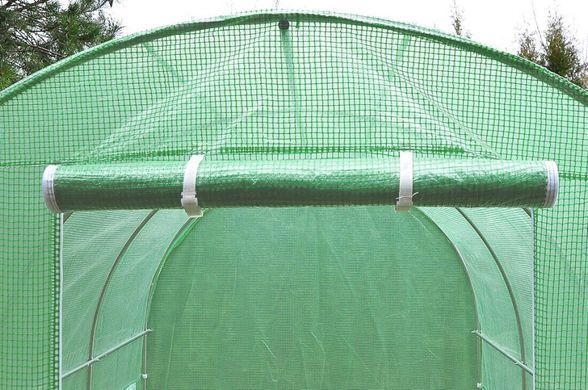 Теплиця садова, парник Focus Garden 3x4,5x2 м зелена