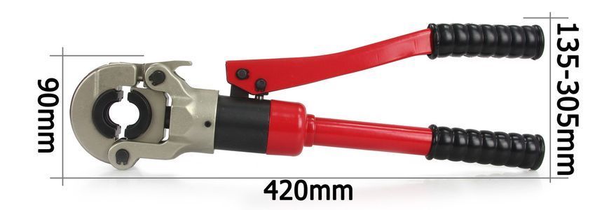 Ручной гидравлический обжимной инструмент набор 12 шт. Mar-Pol M55915