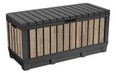 Садовый ящик для хранения DECO KENTWOOD 350 л Keter
