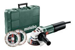 Угловая шлифмашина (болгарка) Metabo WQ 1100-125 Set (610035510)