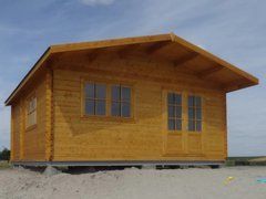 Одноэтажный коттедж Ontar 6x6 для круглогодичного проживания Nordenwood