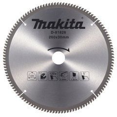 Пила дисковая Makita для алюминия 260x30 мм 120 зубьев