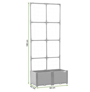 Ящик для вирощування з підставкою Grow Flat Set 84x42x180 см Cultivo
