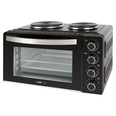 Електрична духовка із електроплитою 3в1 28 л 3100 Вт Clatronic KK 3786
