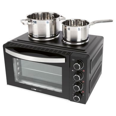 Електрична духовка із електроплитою 3в1 28 л 3100 Вт Clatronic KK 3786