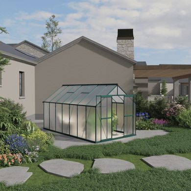 Теплиця Focus Garden Cultivo Brasica 244x429 см Темно-зелена