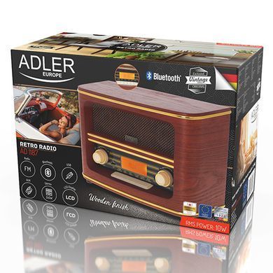 Ретро-радио с Bluetooth Adler AD 1187