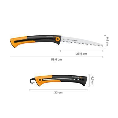Пила садова з кліпсою велика Fiskars Xtract L SW75