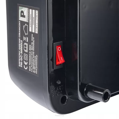 Теплова завіса 2000 Вт з таймером і пультом&nbsp;чорна&nbsp;Powermat PM-GC-3000DLS&nbsp;LCD