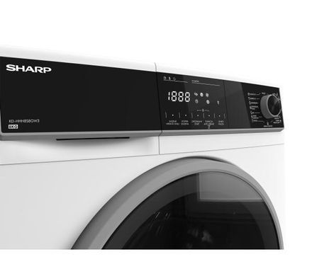 Сушильна машина Sharp KD-HHH8S8GW3-PL - 60,9 см - тепловий насос - 8 кг