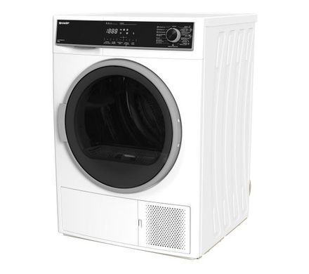 Сушильна машина Sharp KD-HHH8S8GW3-PL - 60,9 см - тепловий насос - 8 кг