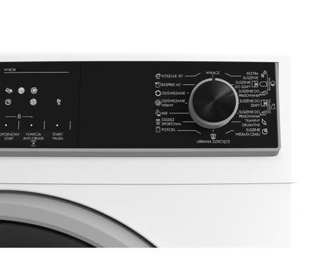 Сушильна машина Sharp KD-HHH8S8GW3-PL - 60,9 см - тепловий насос - 8 кг