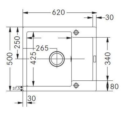 Кухонна мийка Franke Maris MRG 611-62 - капучино