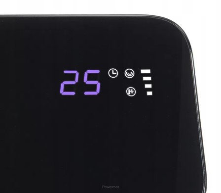 Теплова завіса 2000 Вт з таймером і пультом&nbsp;чорна&nbsp;Powermat PM-GC-3000DLS&nbsp;LCD