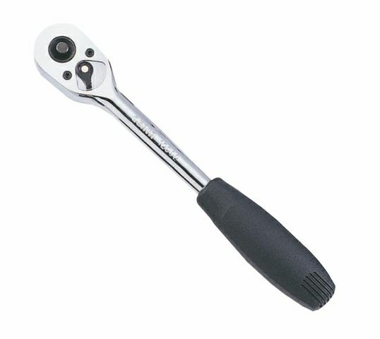 Быстросменная трещотка SATA 1/2″, 250 мм, хромованадиевая сталь CrV