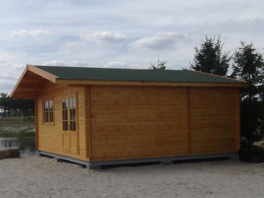 Одноповерховий котедж Ontar 6x6 для цілорічного проживання Nordenwood