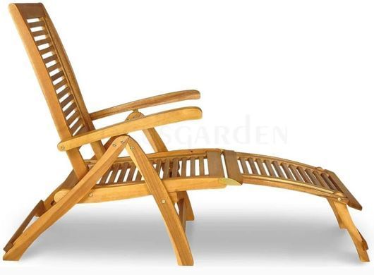 Деревянный шезлонг для сада Akadia Sun Focus Garden