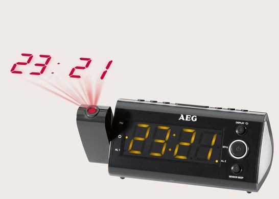 Радиочасы AEG MRC 4121 P с интегрированным инфракрасным датчиком