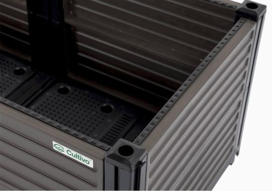 Ящик для вирощування з підставкою Grow Flat Set 84x42x180 см Cultivo
