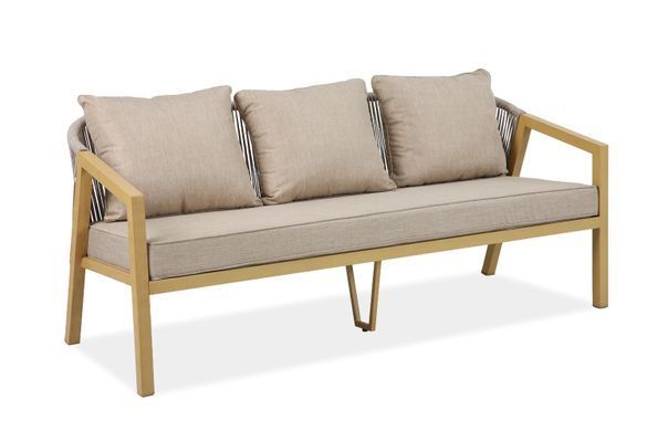 Садовый комплект мебели LOARA CAFFE MAX Wood Look для террасы и балкона Bj&oslash;rkka