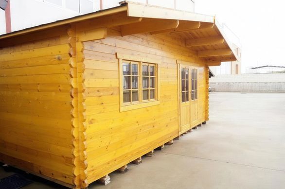 Одноповерховий котедж Ontar 6x6 для цілорічного проживання Nordenwood
