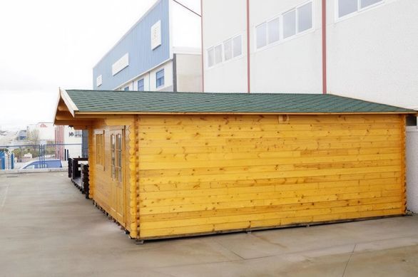 Одноповерховий котедж Ontar 6x6 для цілорічного проживання Nordenwood