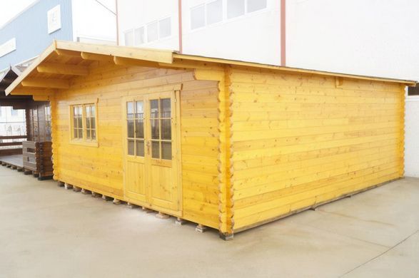 Одноповерховий котедж Ontar 6x6 для цілорічного проживання Nordenwood