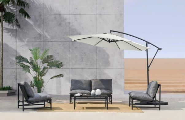 Парасолька для дачі Beige 3 м Santorini Focus Garden